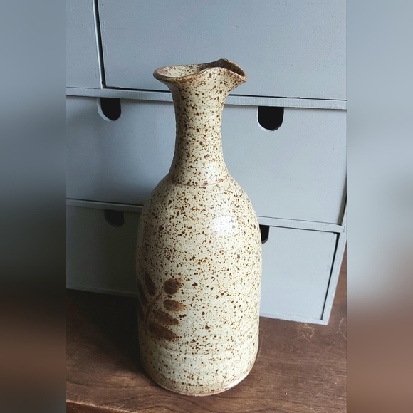 Carafe and tumbler set in sandstone and signed Guy De Pelteau - Picture 7 of 10